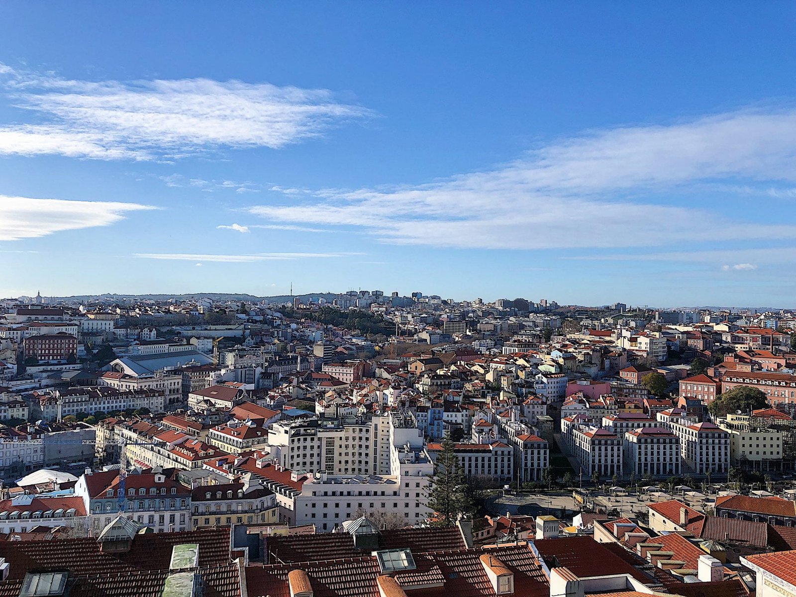 Vista do Castelo de S. Jorge, Lisboa