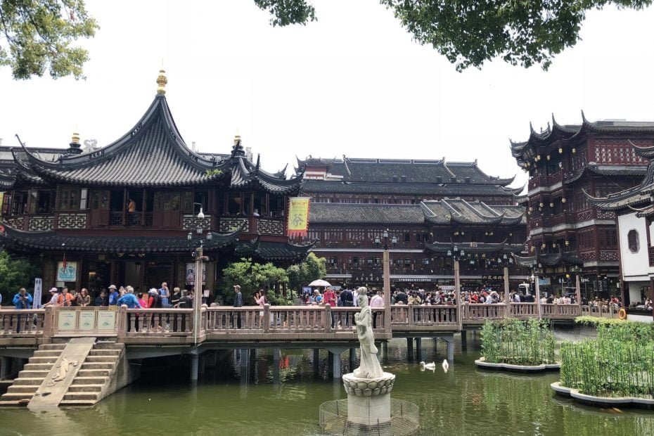 Lago do Yu bazaar, Shanghai