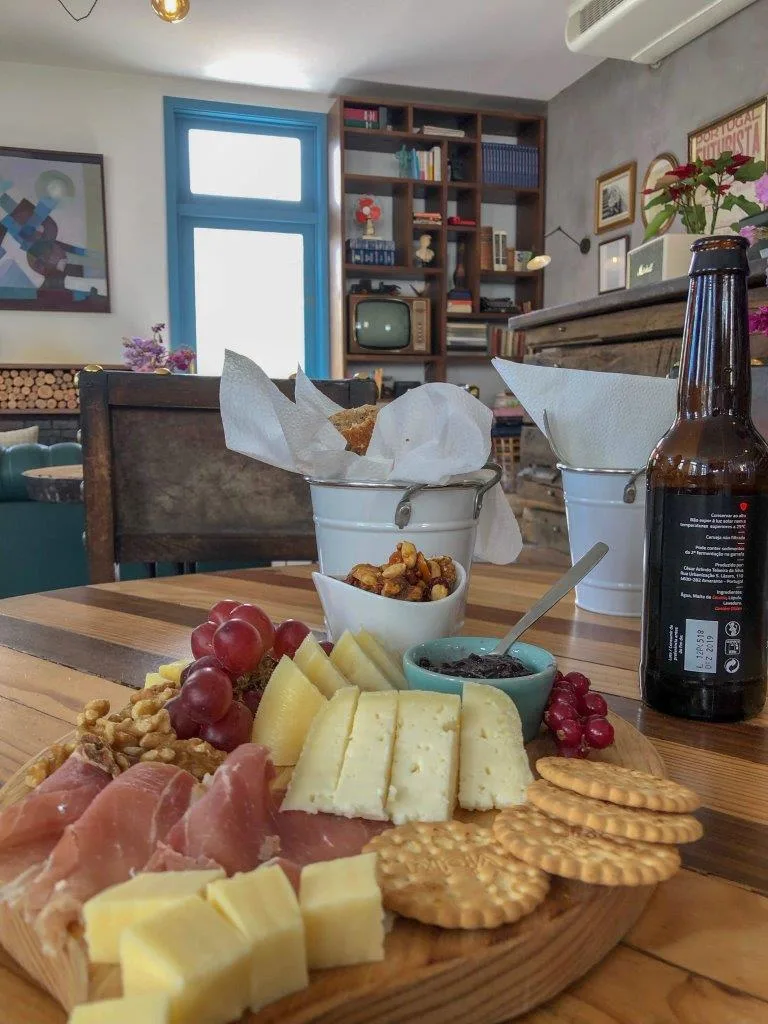 Snacks, Hostel Des Arts, Amarante, Portugal