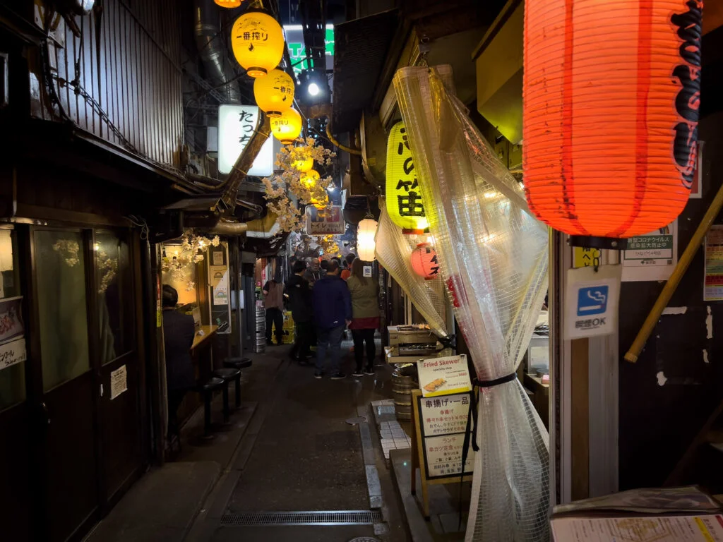 Night market in Tokyo, one of the must-visit places in your trip to Japan