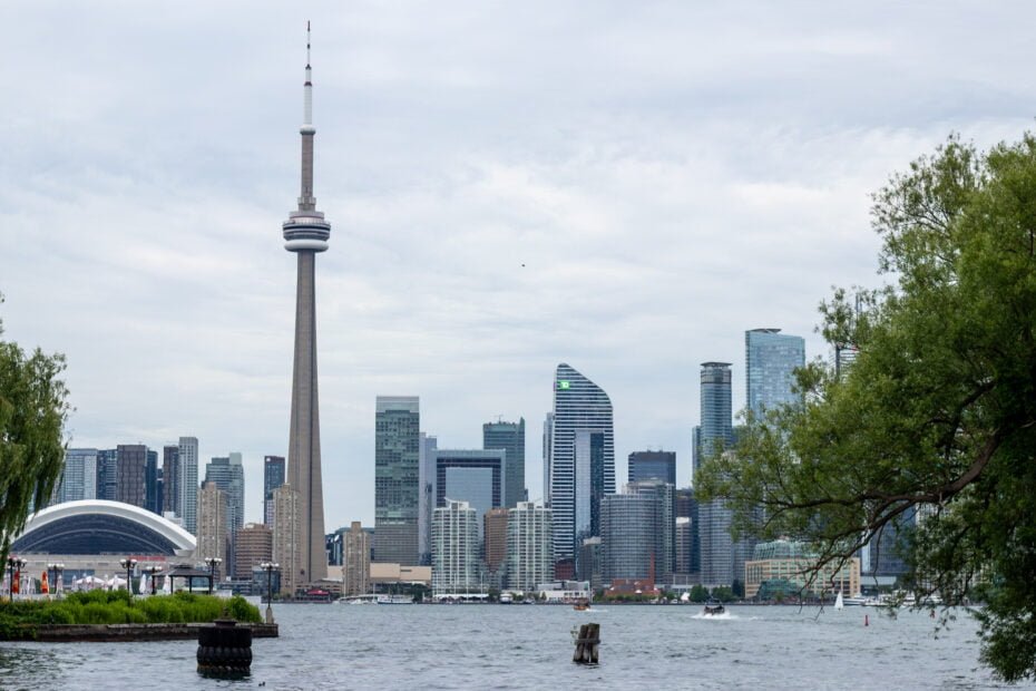 Viajar no Canadá: Vista da cidade de Toronto