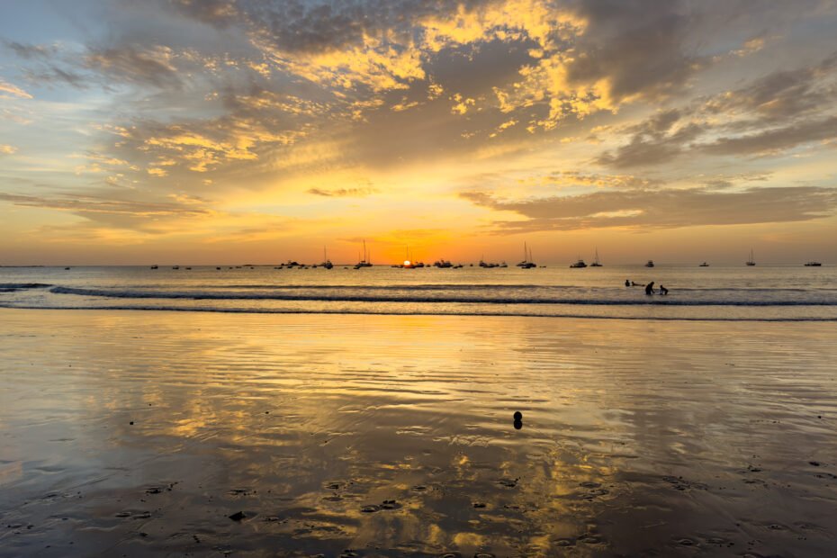 Pôr do sol em Tamarindo, Costa Rica