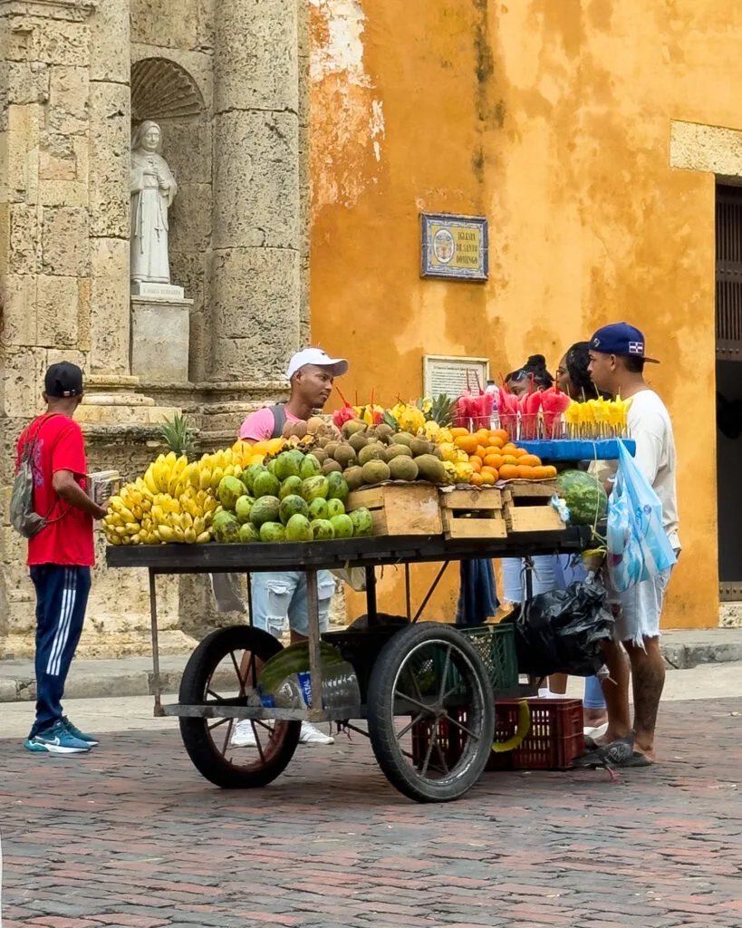 What to do in Cartagena, Colombia: Fruit vendor