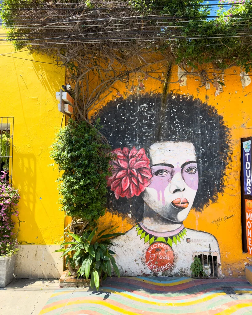 What to do in Cartagena, Colombia: Street art in Getsemaní