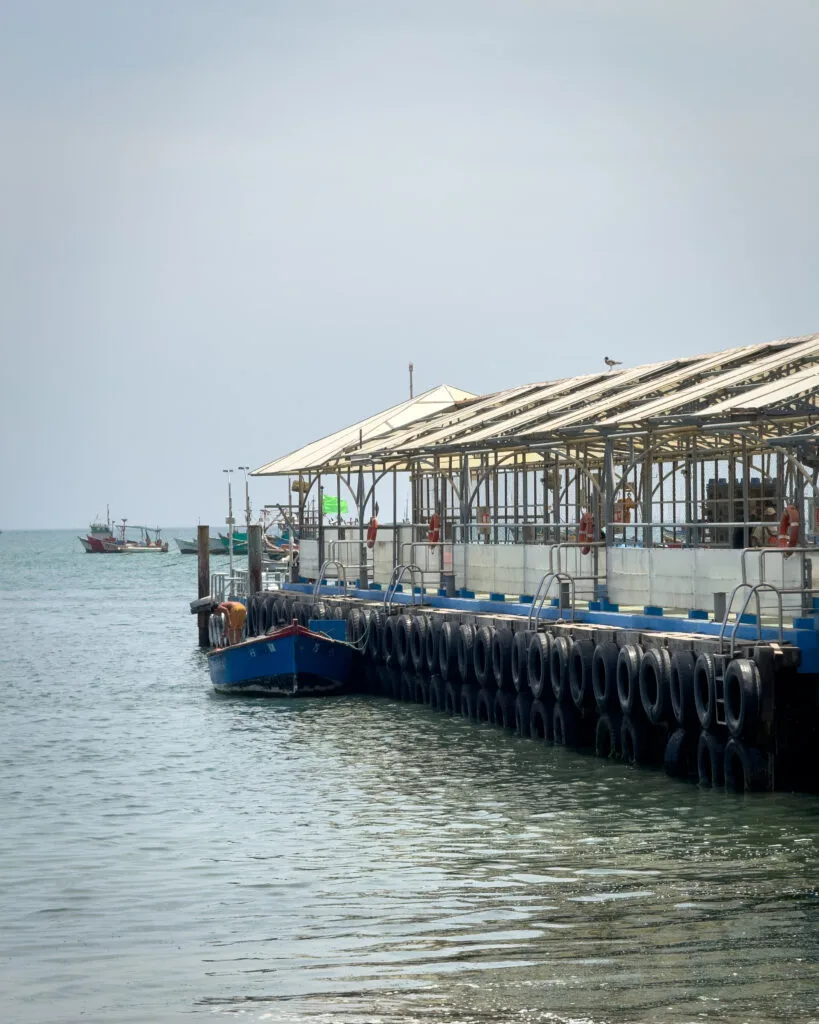Itinerary in Peru, Pier in Paracas