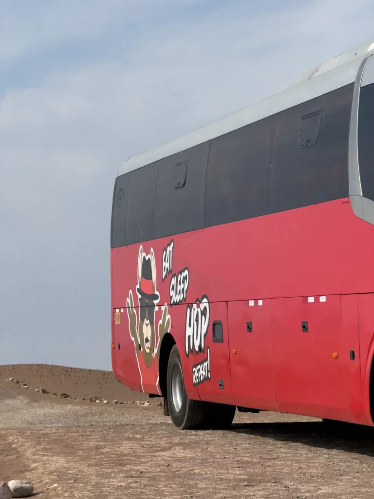 Itinerary in Peru, PeruHop bus
