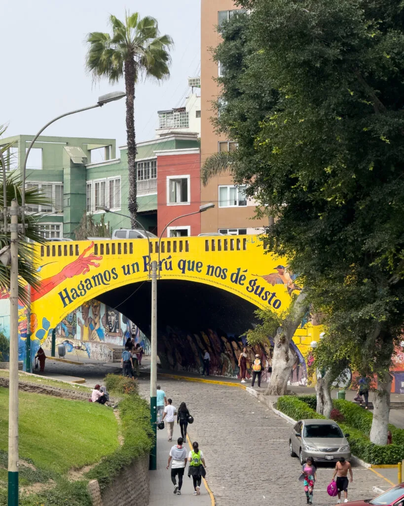 Itinerary in Peru, Barranco neighborhood