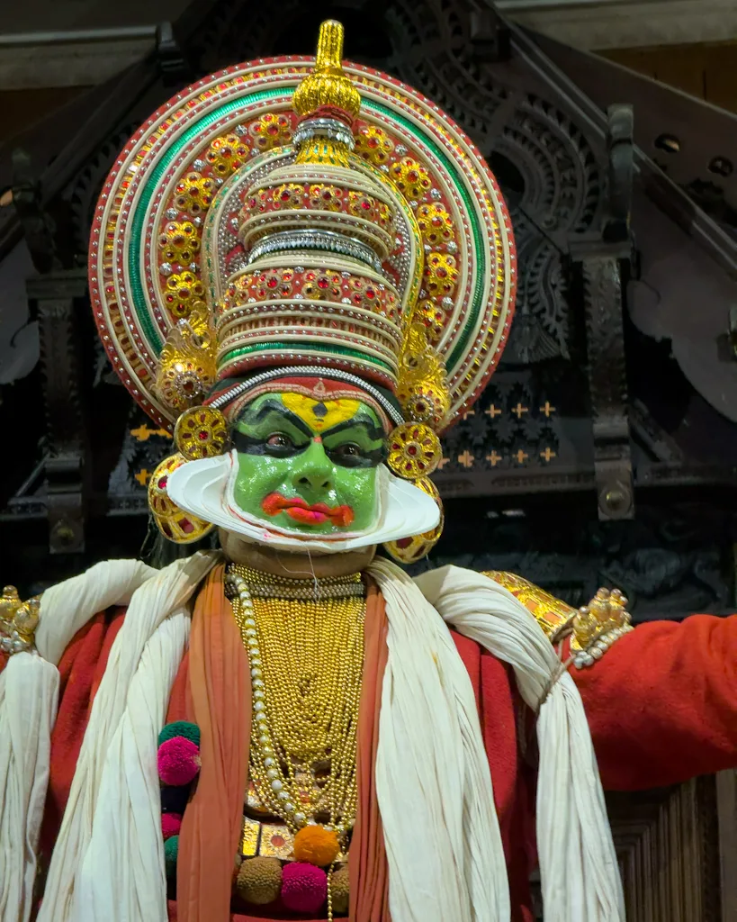 O que fazer em Kochi - espetáculo de Kathakali