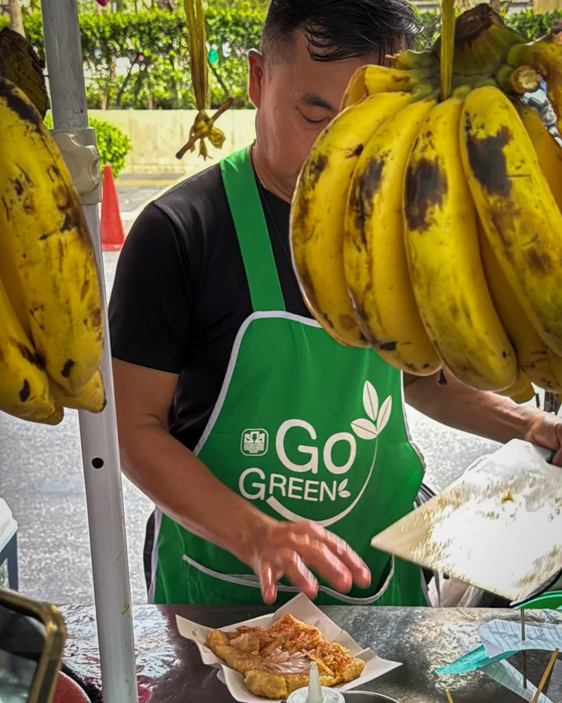 What to eat in Silom, Bangkok - Banana Pancake
