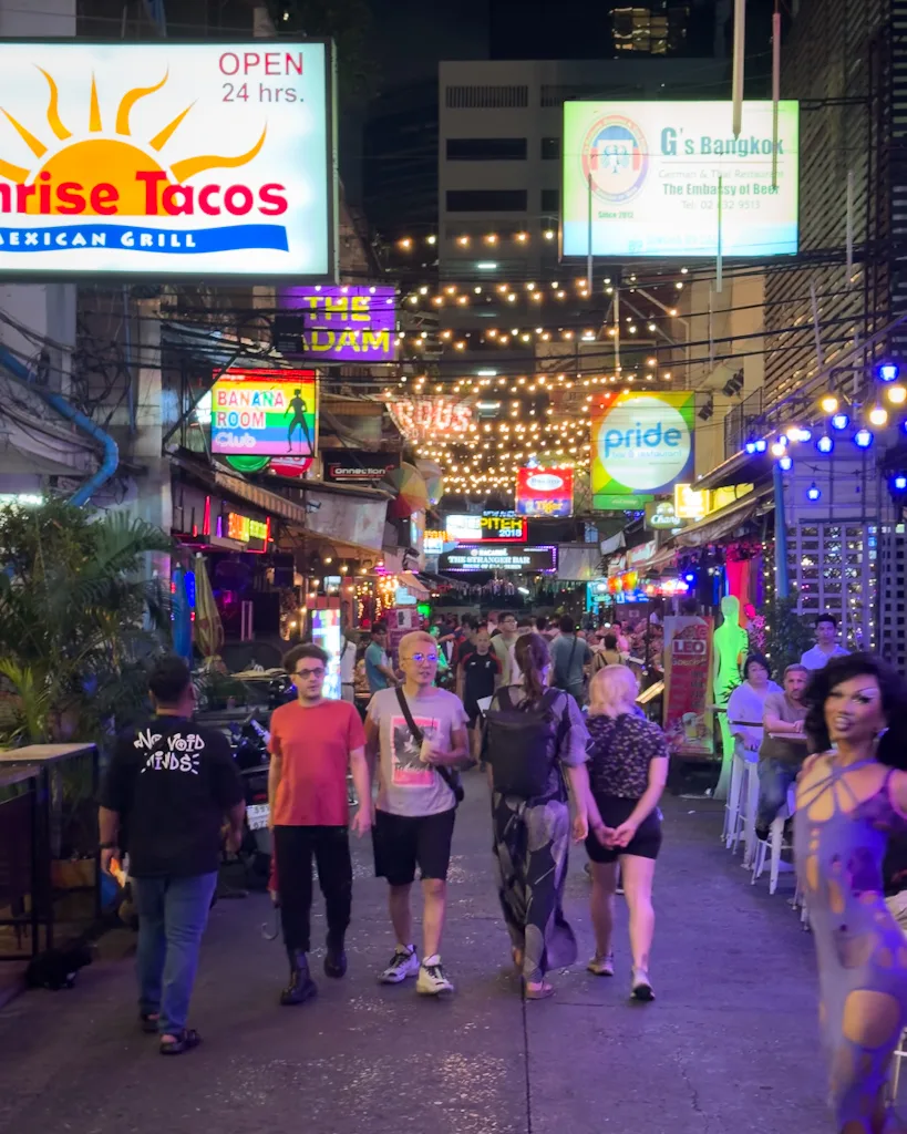 Soi Silom 4 - LGBTQIA+ area in Bangkok