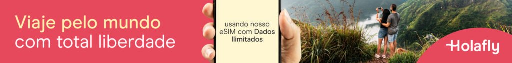 Dados Móveis ilimitados na tua próxima viagem com a Holafly. Clica para obteres mais informação.