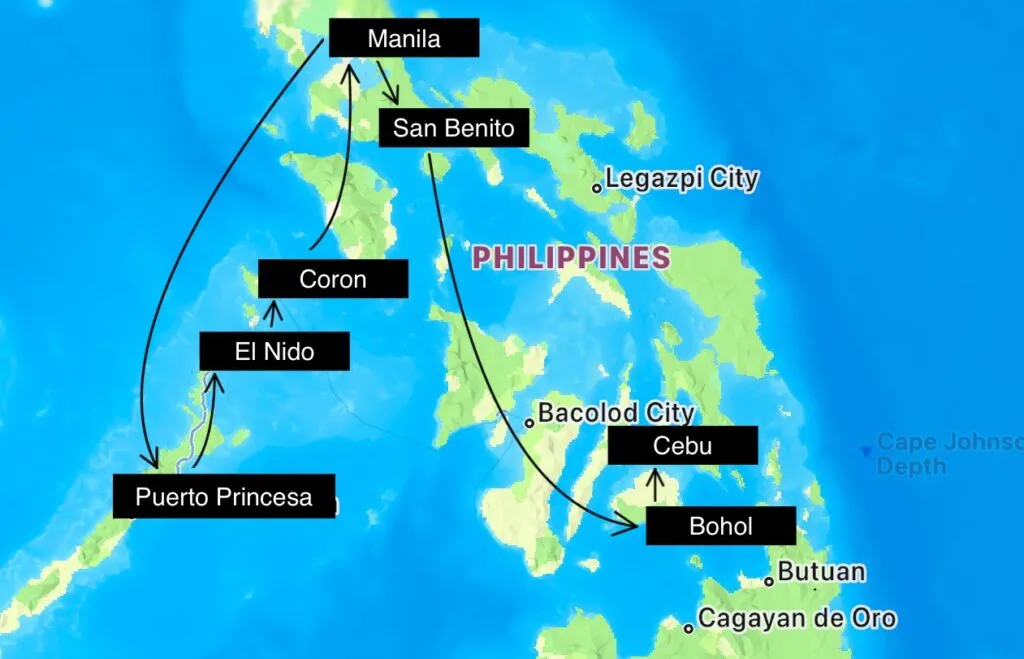 Philippines Itinerary