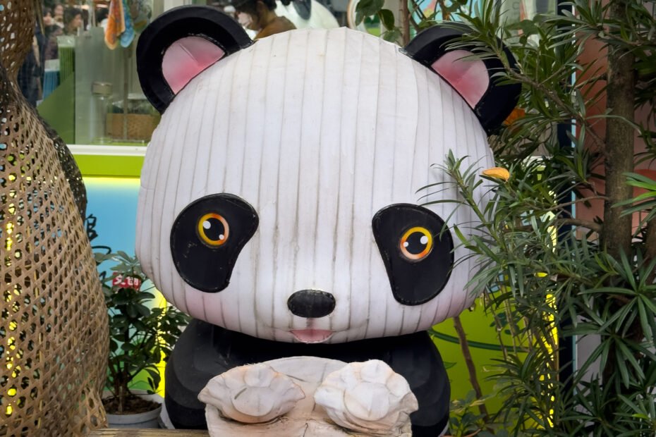 Panda - People’s Park, Chengdu, China