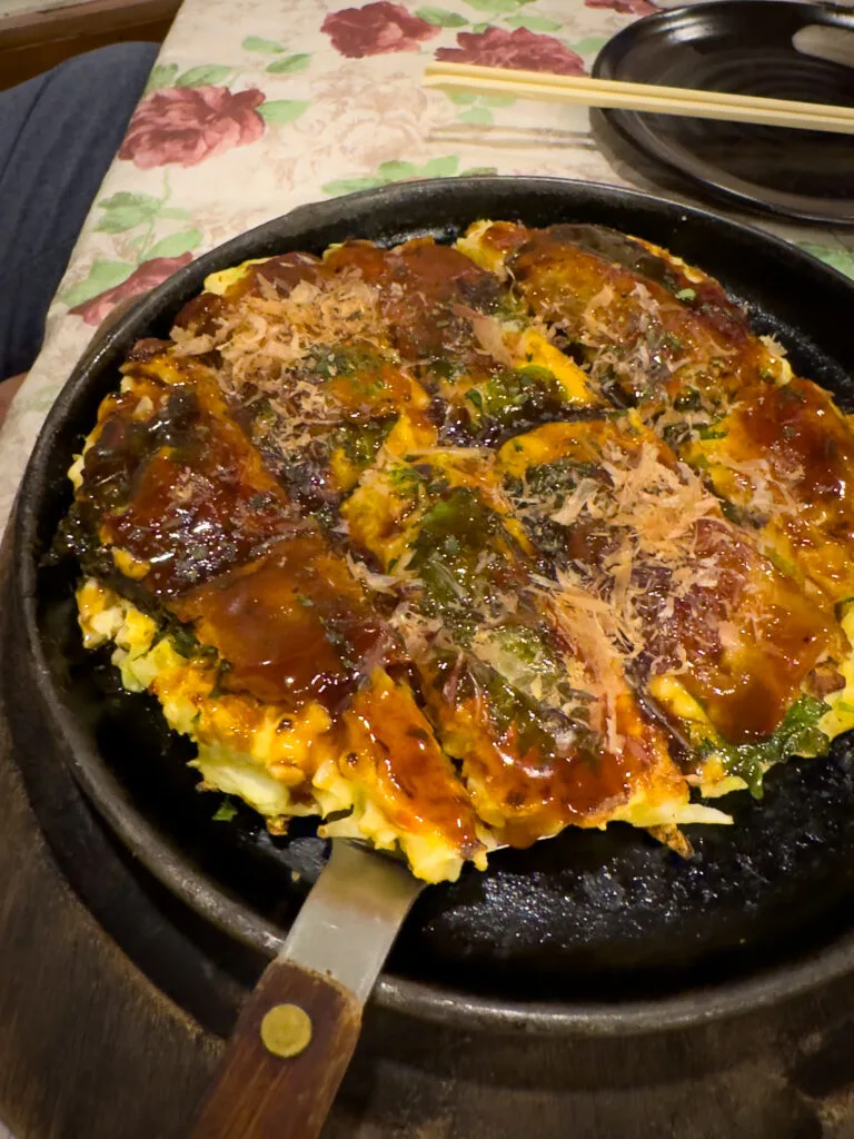 Okonomiyaki, Ishigaki, Japáo