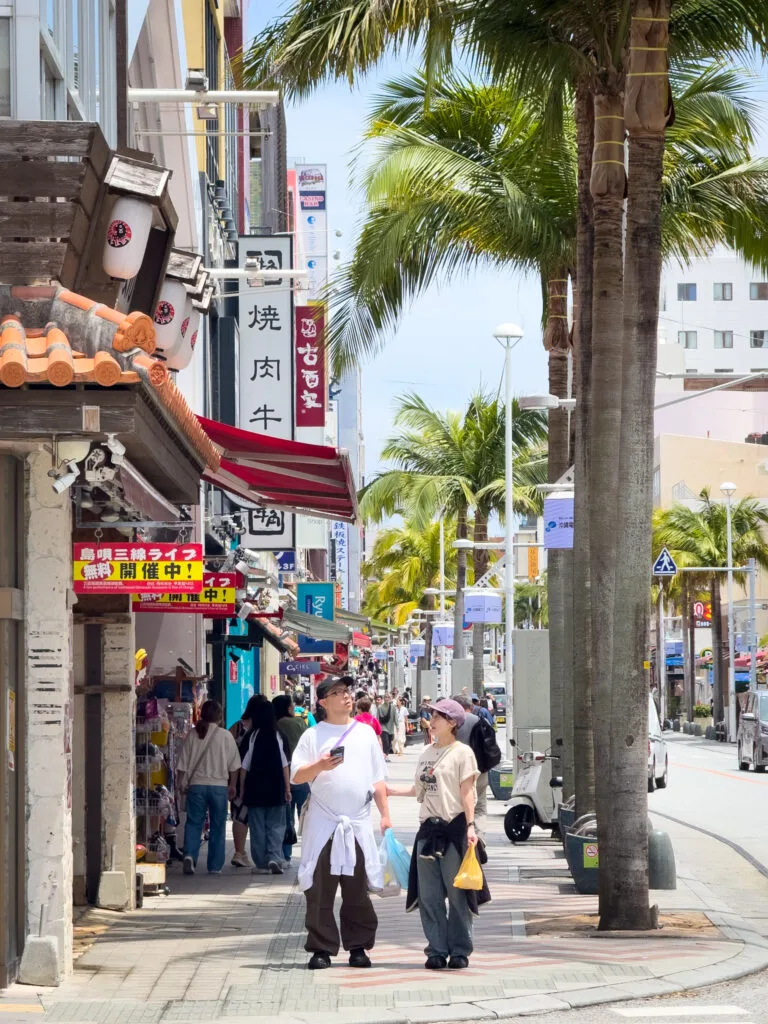 Kokusai Dori, Downtown Naha, Okinawa, Japan