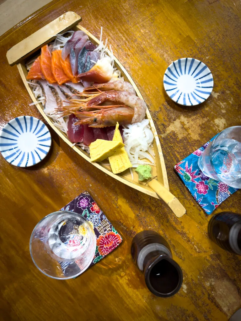 Sashimi, Okinawa, Japan
