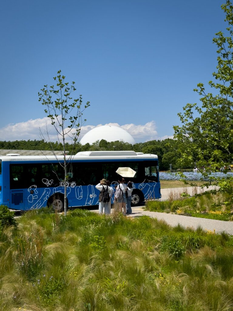 Bus, Ghibli Park, Japan