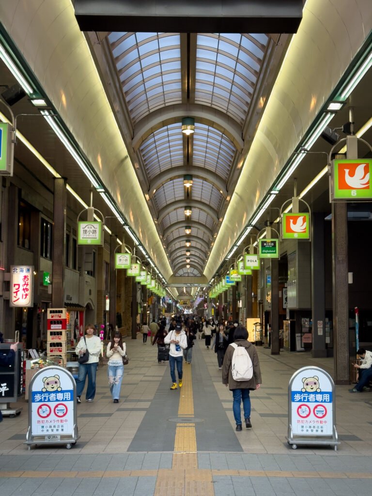 Tanukikoji Shopping Street, Sapporo, Japan