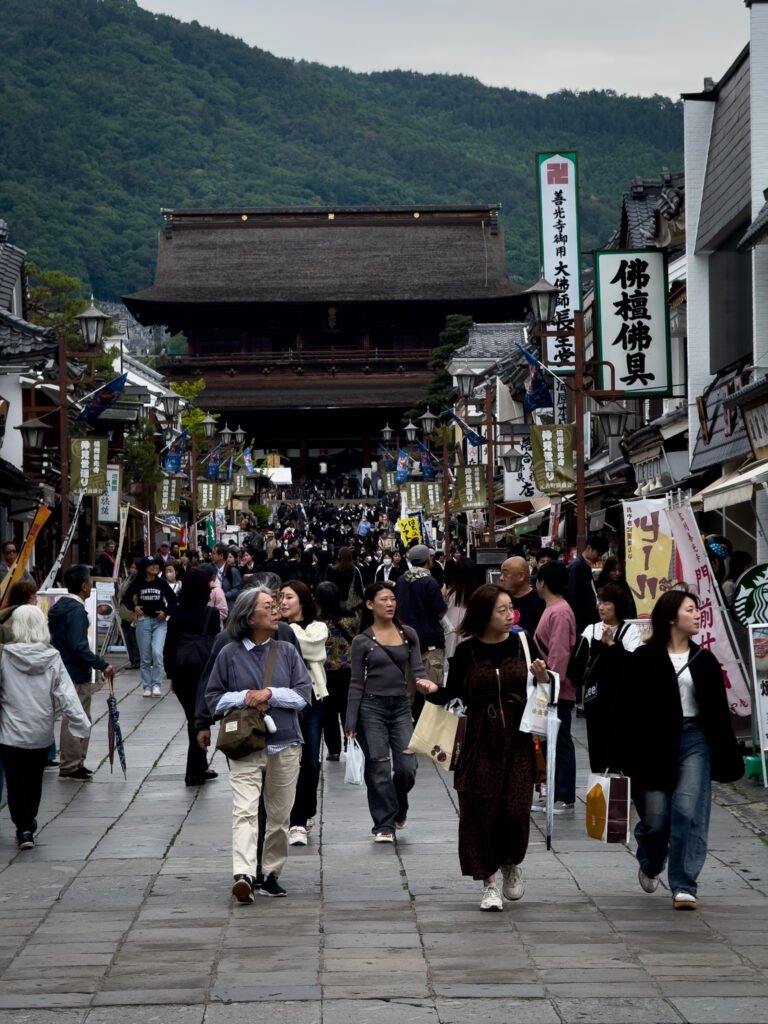 Zenkōji Nakamise Street, Nagano, Japão