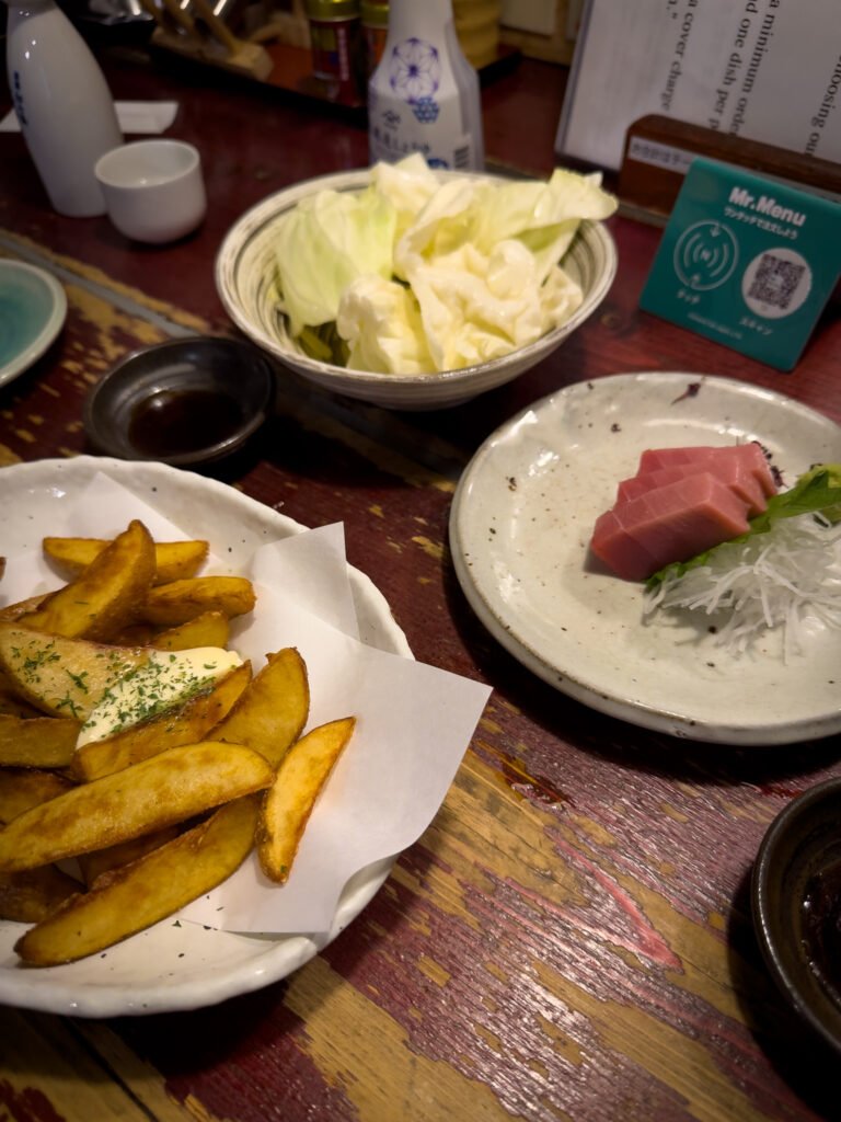 Izakaya food, Izakaya, Sapporo, Japan