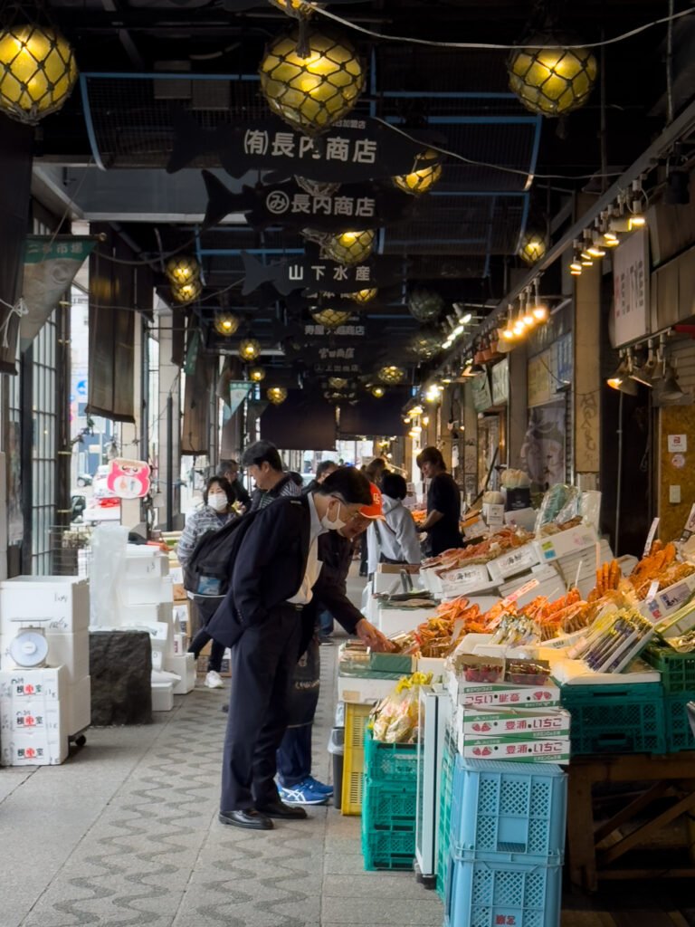 Nijo Market, Sapporo, Japan