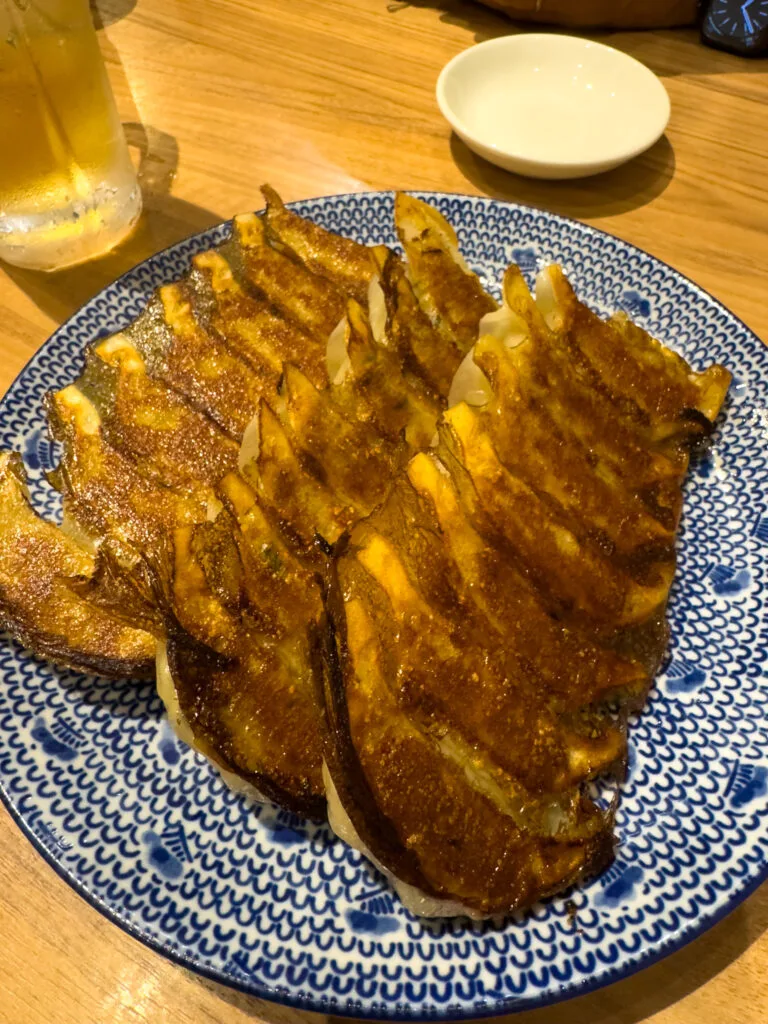 Gyozas no Ikkyu Kobe Mosaic, Japão
