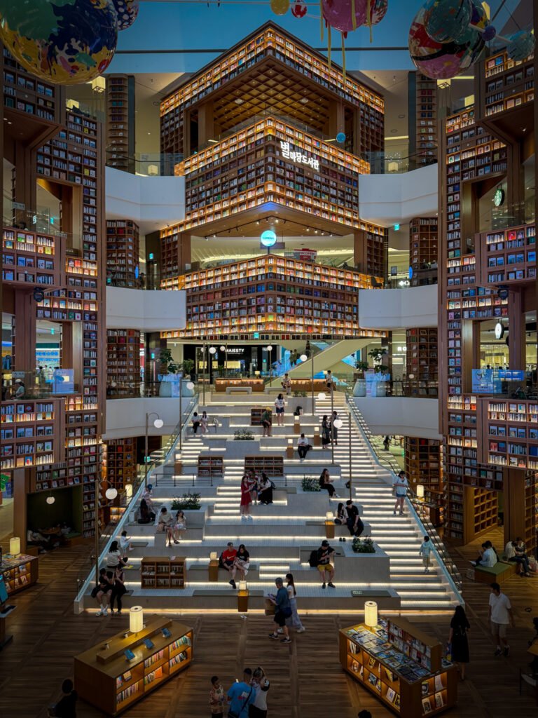 Starfield library Suwon, Seoul, Coreia do Sul